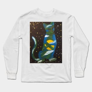 Interplanetary Cat Long Sleeve T-Shirt